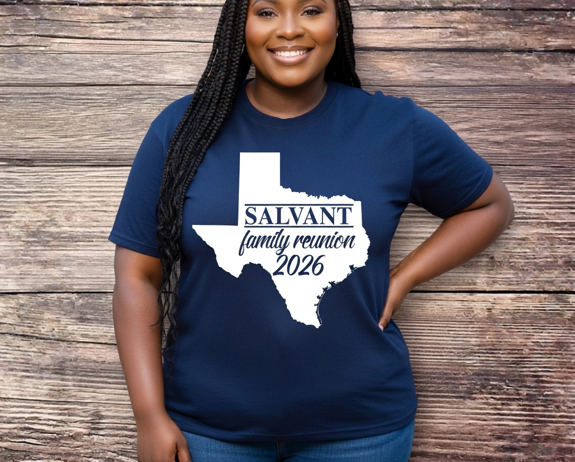 Salvant Family Reunion 2026 T-Shirt – Matching Family Pride Apparel - Image 2